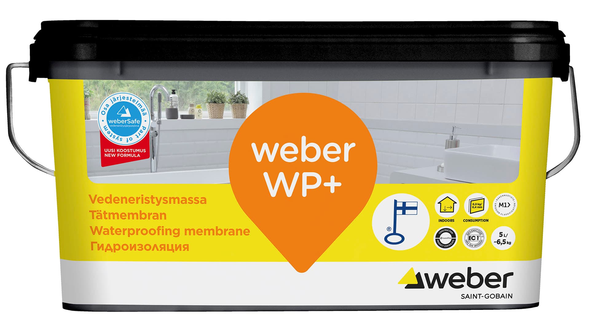weber WP+ Vedeneristysmassan pakkauskuva
