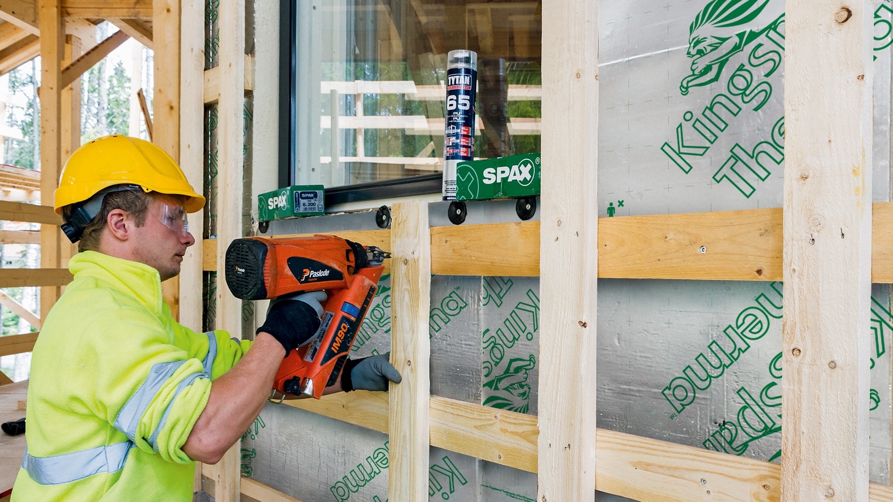Kingspan Therma -eristelevyn asennus runkoon