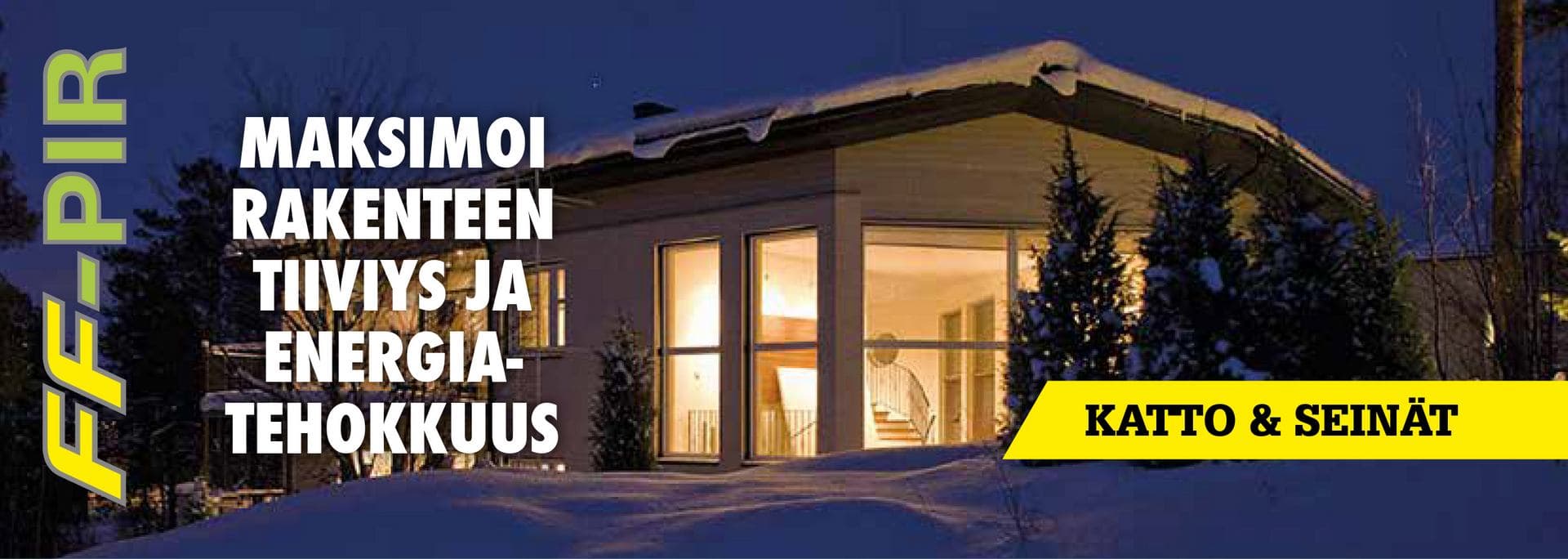 Talon eristäminen välipohjaa unohtamatta