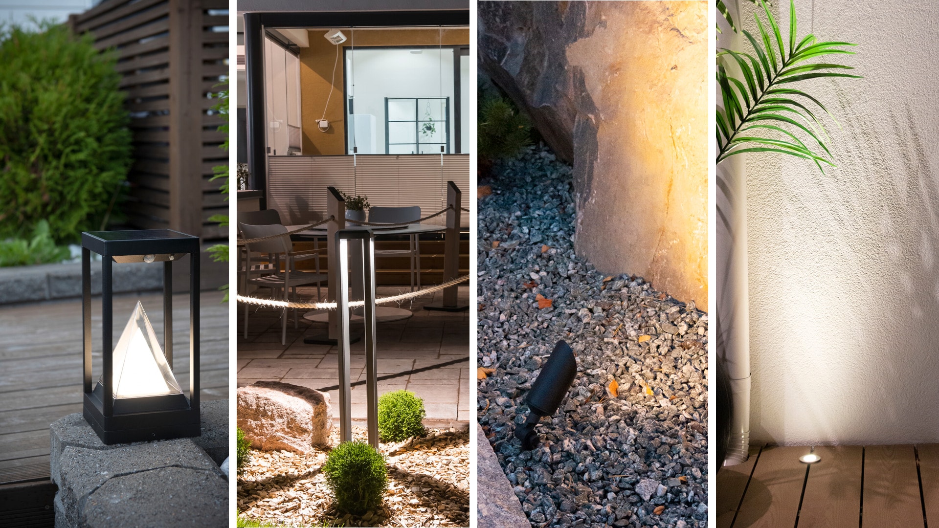 Äänestyksessä oli mukana neljä erilaista valaisinta