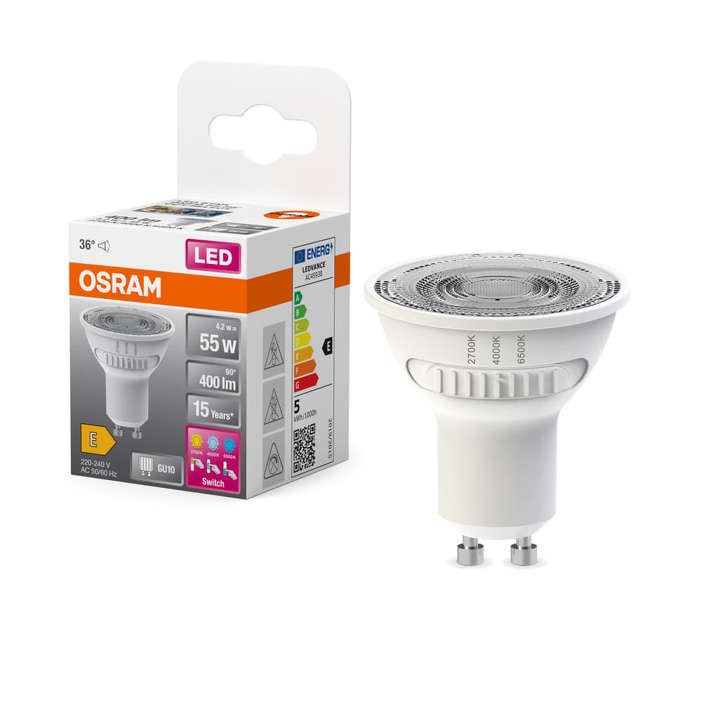 <p data-block-key="c43dk">Kolme valon värilämpötilaa yhdessä LED-kohdelampussa.</p>