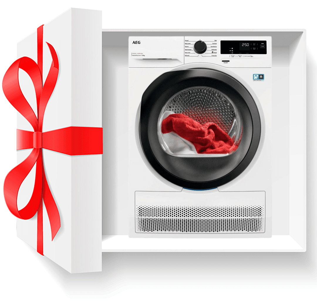 <p data-block-key="mcyey">AEG 5000-sarjan TS511P85P -kuivausrumpu. POWER</p>