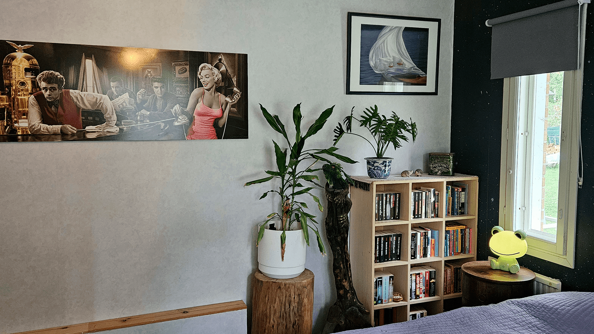 Arja Pollari Hurmaavin Huone -kilpailu makuuhuone