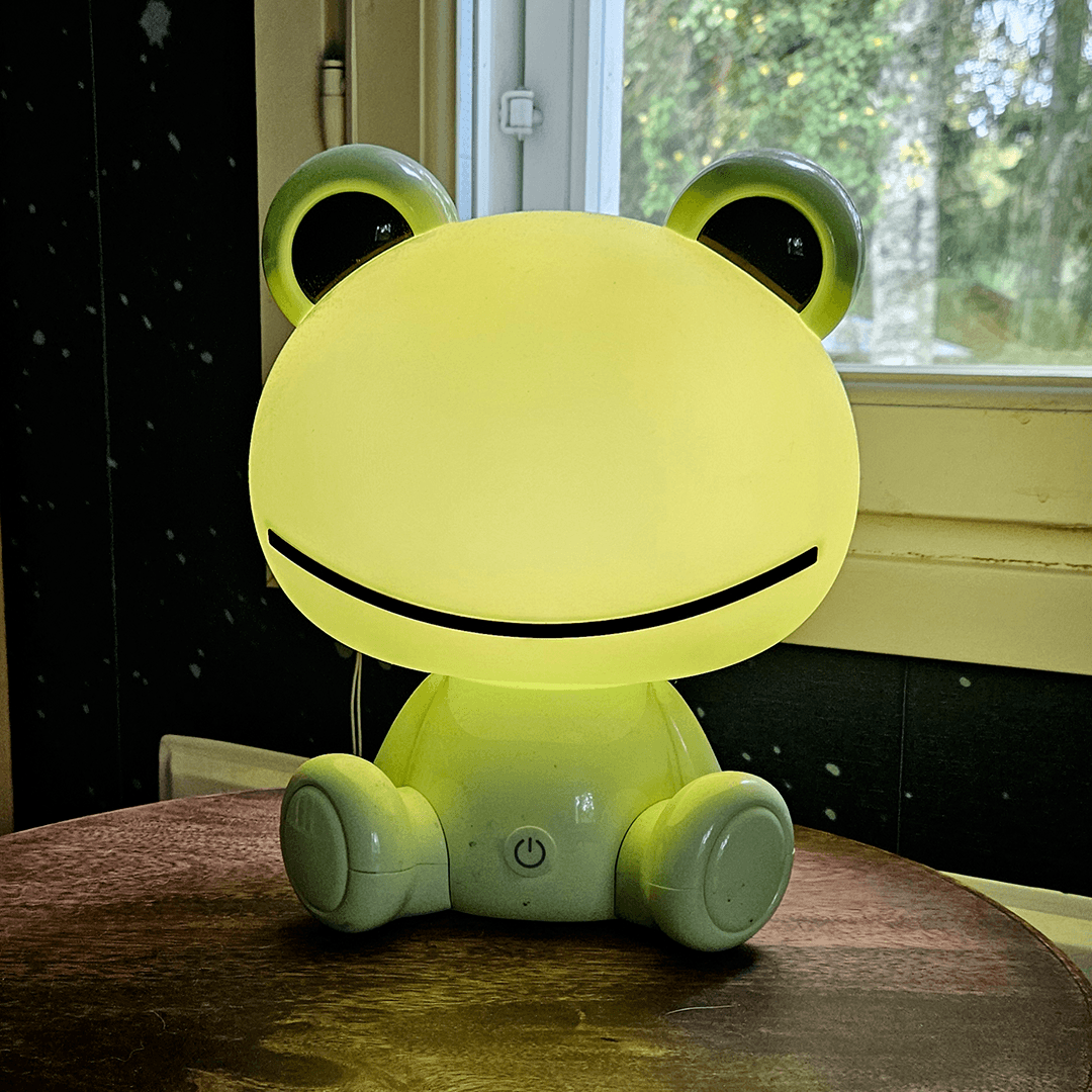 Arja Pollari veikeä sammakko yksityiskohta