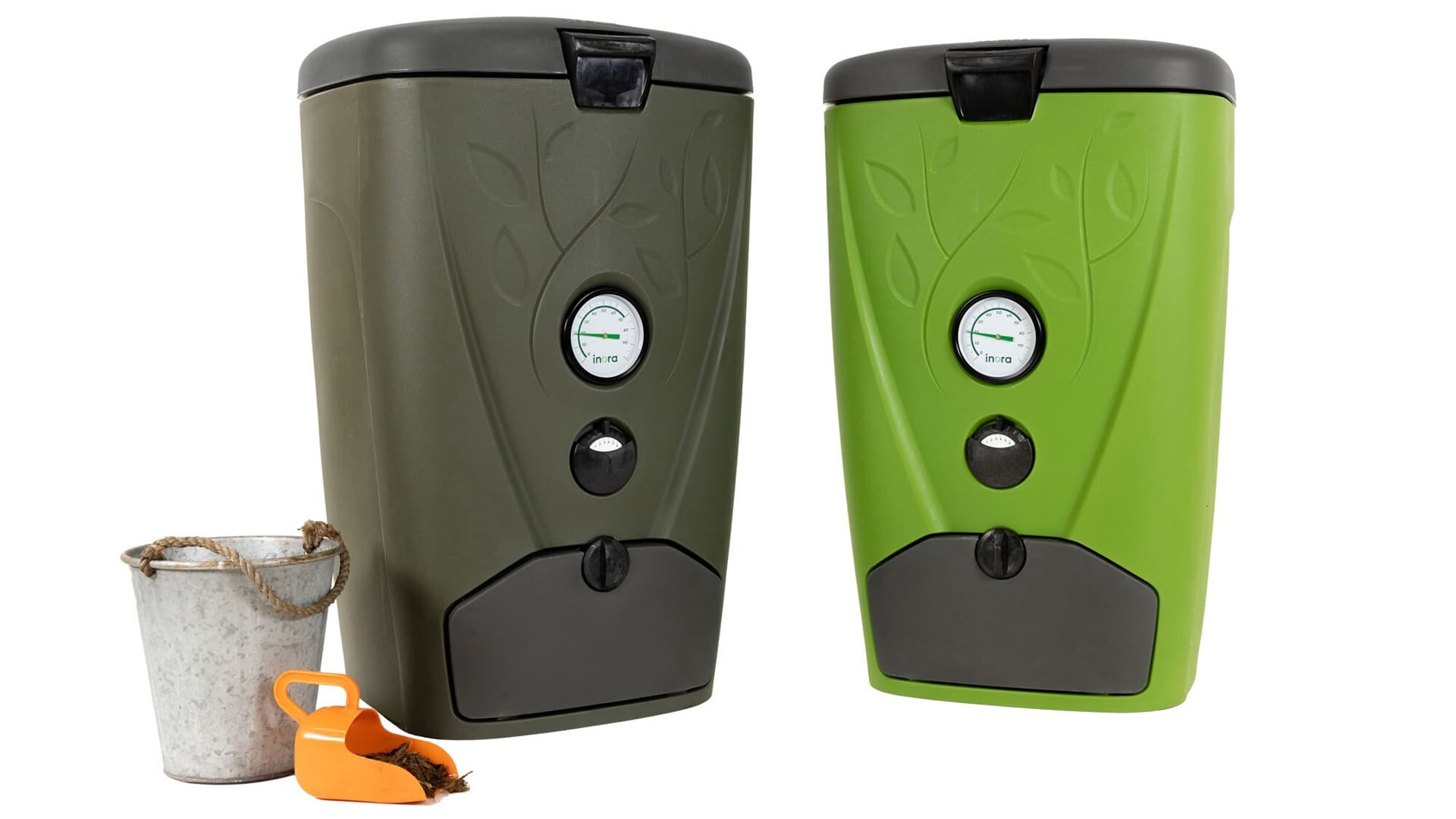 Inora 250 kompostori kataja ja basilika sekakuivike