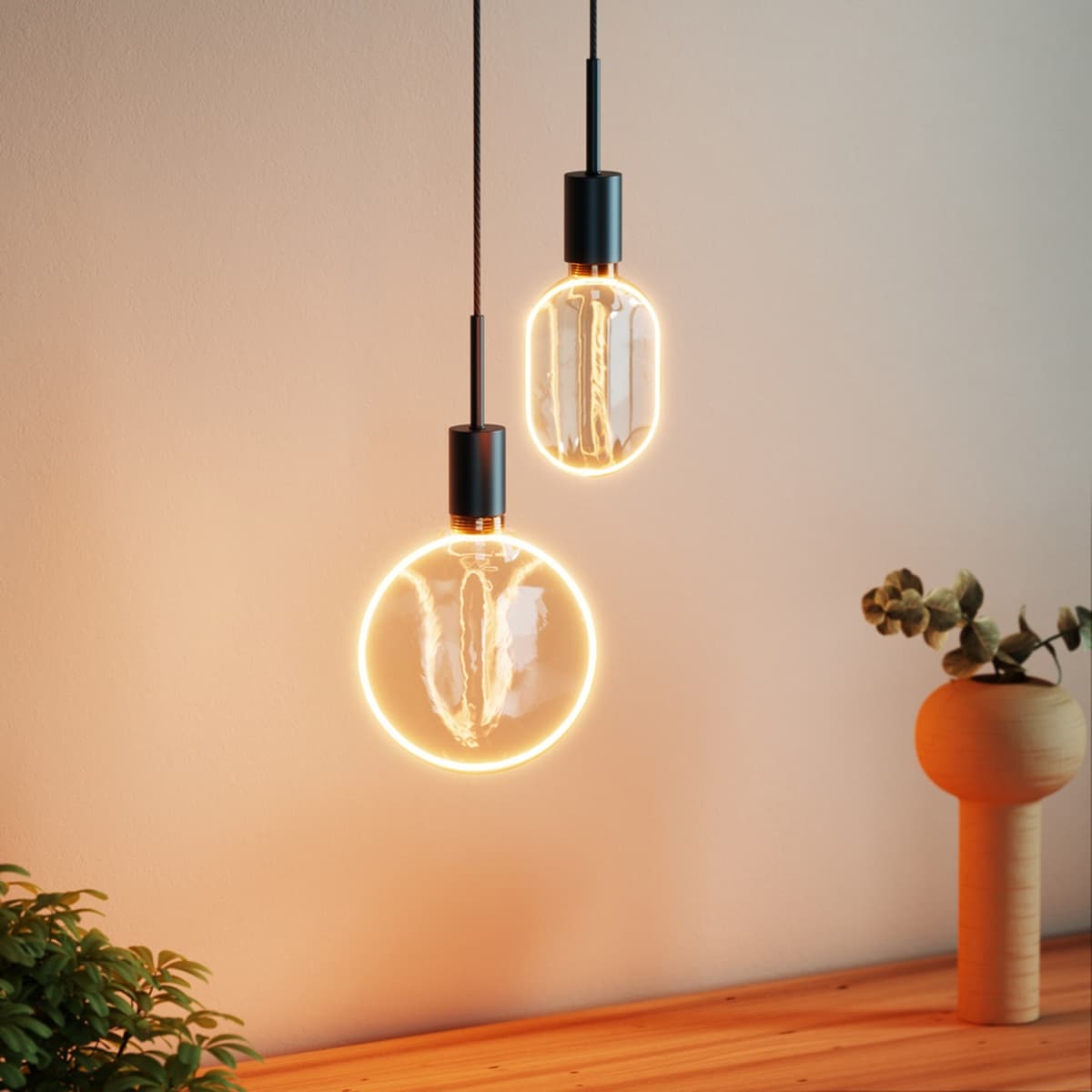 <p data-block-key="if3x1">OSRAM Vintage 1906 Globe 130 O-filamenttilamppu yhdistää kullansävyisen lasin ja lämpimän 1800 K valon, luoden pehmeää tunnelmaa ja ajattoman ilmeen sisustukseen, jossa valonlähde saa näkyä.</p>