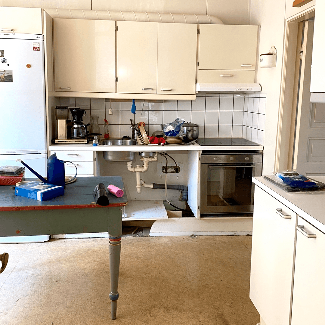 vanha keittiö