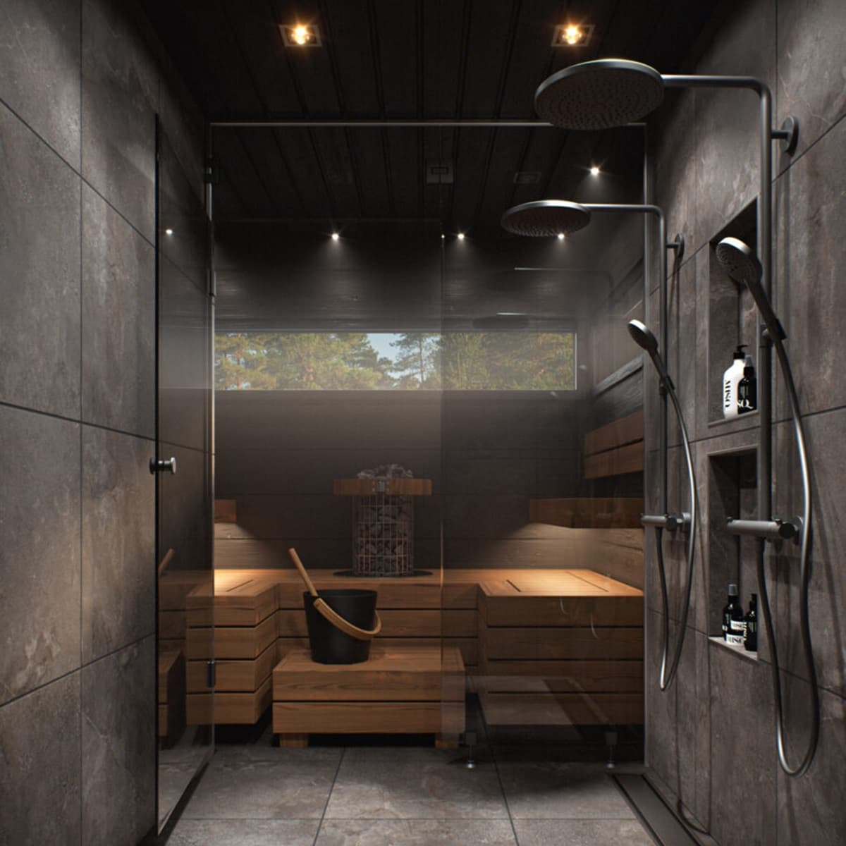 <p data-block-key="86l1p">Leimu 124/134 -mallin peseytymistilat sijoittuvat alakertaan kodinhoitohuoneen yhteyteen, mikä tekee arjesta sujuvaa. Tilava kylpyhuone ja sauna muodostavat toimivan kokonaisuuden, jossa rentoutuminen ja käytännöllisyys yhdistyvät.</p>