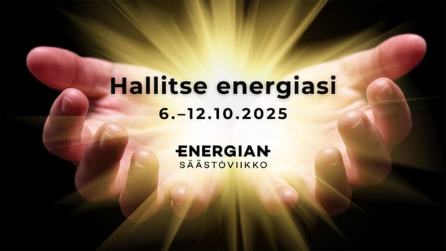 Motivan energiasäästöviikko vuonna 2025