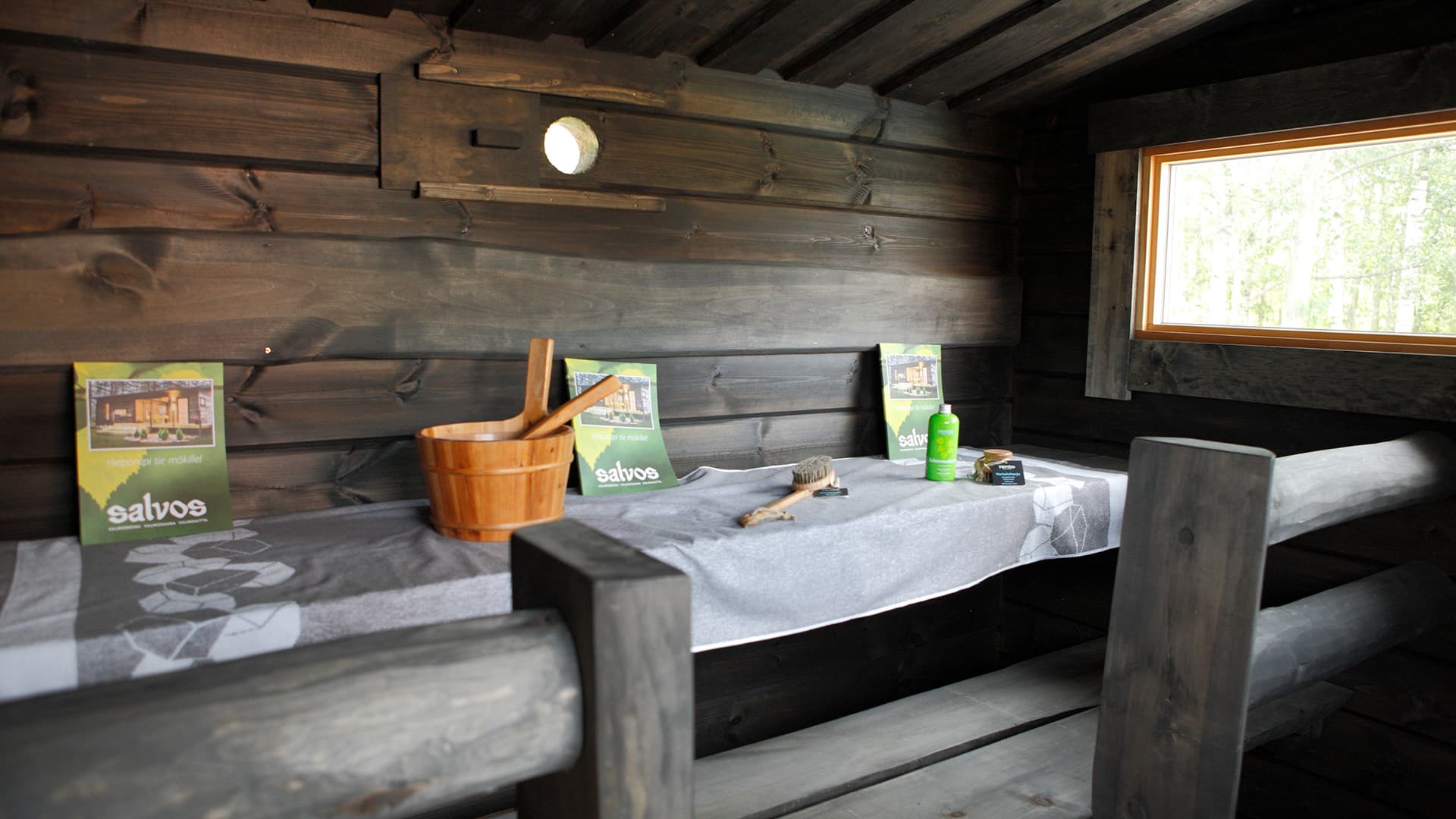 Asuntomessujen saunoissa paljon nähtävää