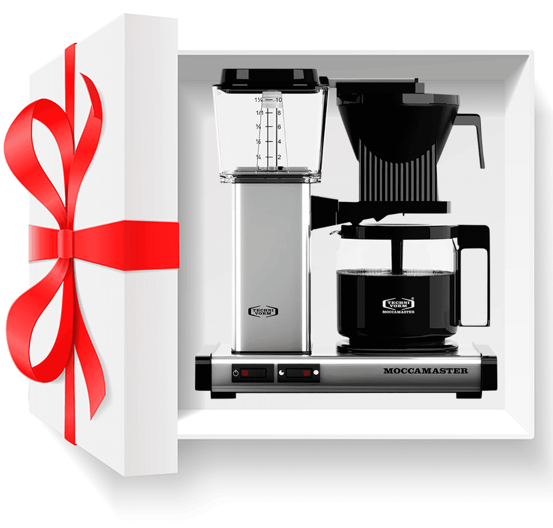 <p data-block-key="mcyey">Moccamaster Automatic kahvinkeitin, Polished Silver. POWER</p>