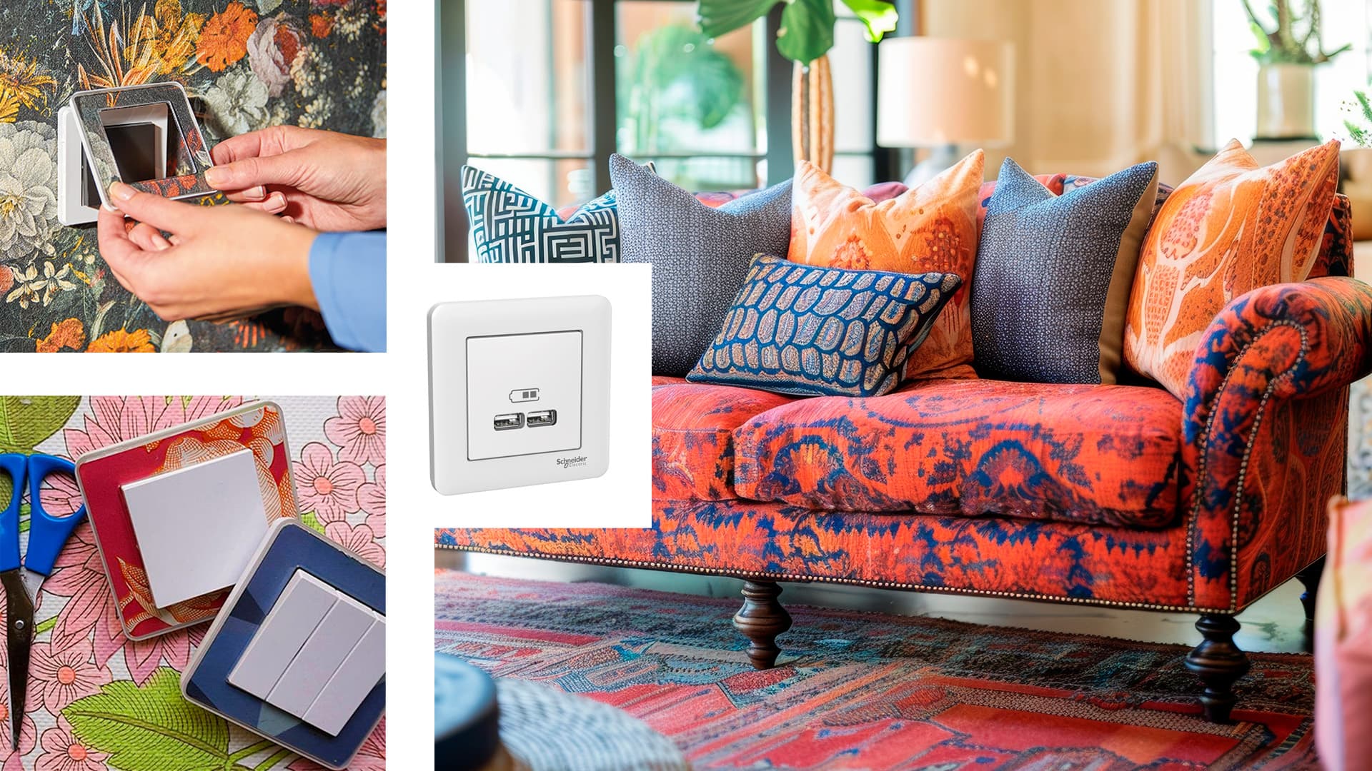 <p data-block-key="lmu6d">Kun sisustuksessa jokainen yksityiskohta on hiottu loppuun asti, Exxact Design -sarjan läpinäkyvät kehykset mahdollistavat minkä tahansa värin lisäämisen painikkeeseen.</p>