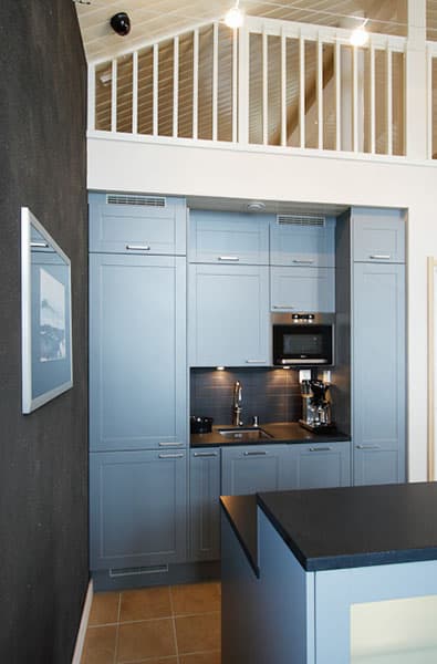 loma-asuntomessut reposaari 2008 Kastelli Eikka-mökki ruokailutila