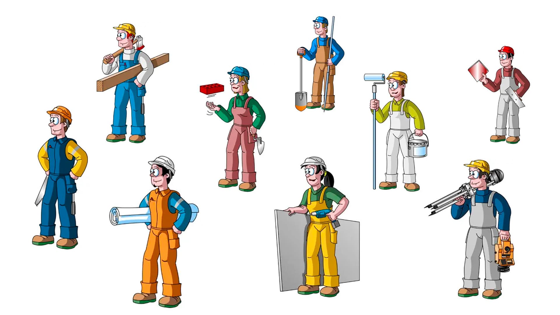 Rakennusalan ammatit