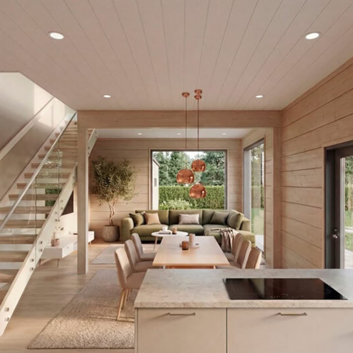 <p data-block-key="hv1zc">Huoneistoala: 123 m², kerrosala: 138 m² + 12,5 m² + 9 m², (5h + k + khh + 2 wc + vh + pe sekä pihasauna).</p>