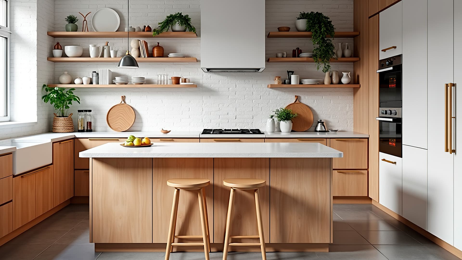 <p data-block-key="814ls">Vaaleat pinnat, luonnonmateriaalit ja pelkistetty muotoilu tekevät skandinaavisesta keittiöstä ajattoman ja toimivan osan arkea. (Kuva Adobe Stock)</p>