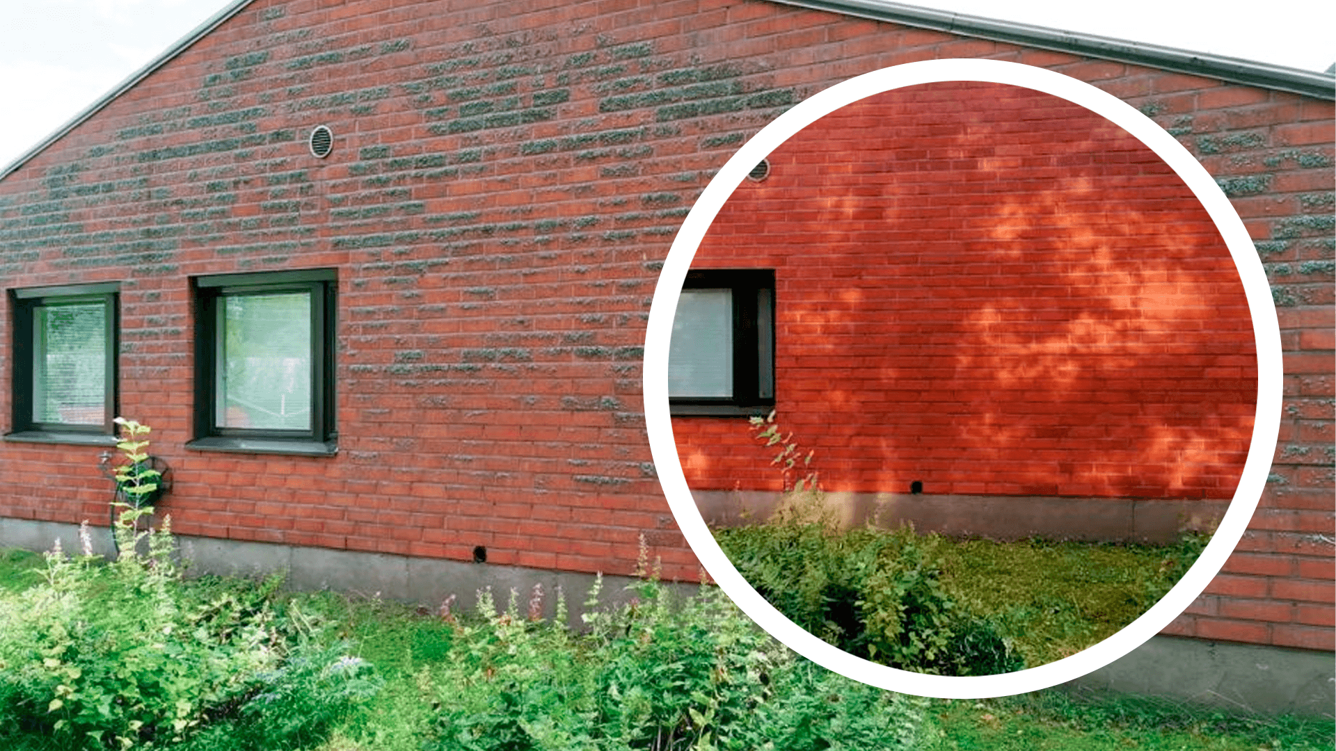 Miten tiilijulkisivu puhdistetaan? Tiilijulkisivun puhdistus kotikonstein