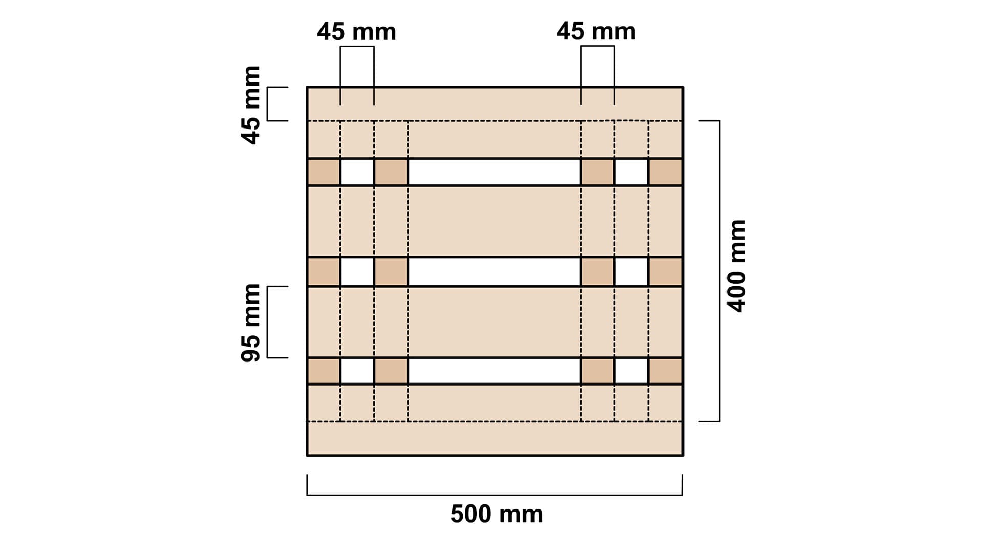 <p data-block-key="ncqbp">Saunajakkaran mitat ylhäältä kuvattuna</p>