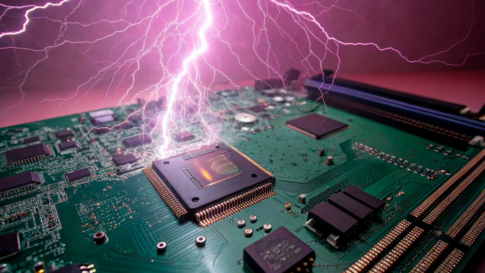 <p data-block-key="fzgzt">Salamanisku ei aina osu suoraan – ylijännite voi kulkea sähköverkkoa pitkin ja rikkoa herkät laitteet kotona jopa kilometrien päästä. (Kuvituskuva Adobe Stock)</p>