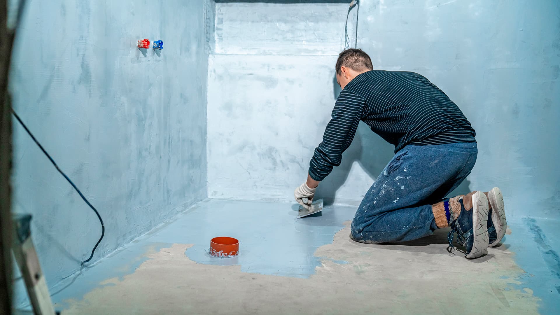 Märkätilojen seinät - vedeneristys